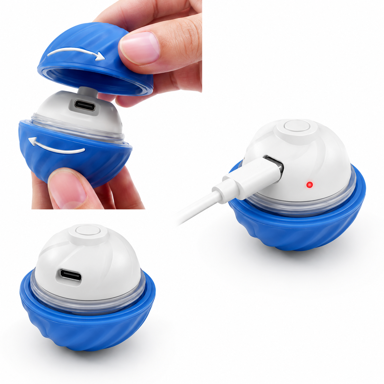 Interactive Self-Moving Dog Ball
