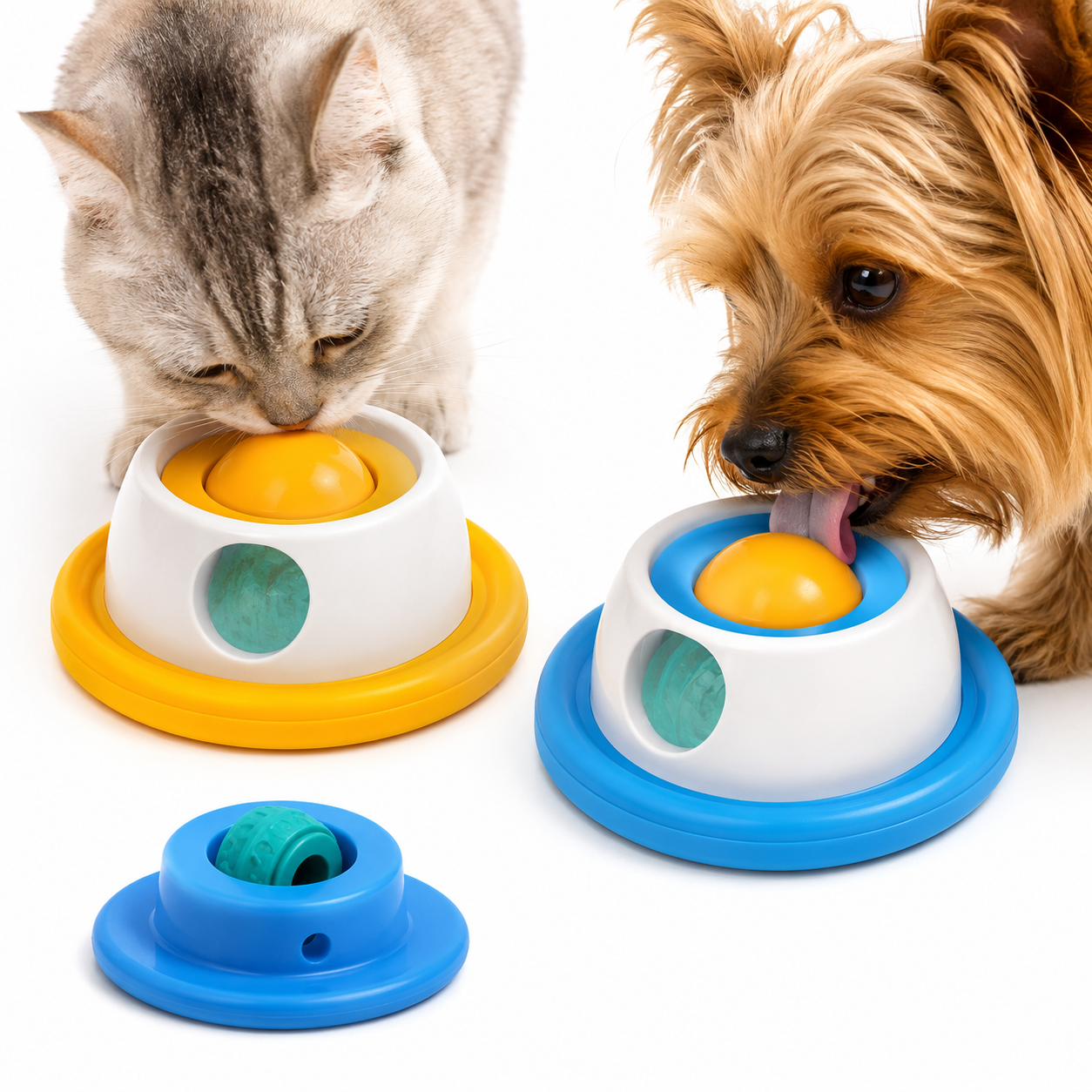 Interactive Slow Lick Bowl for Dogs & Cats